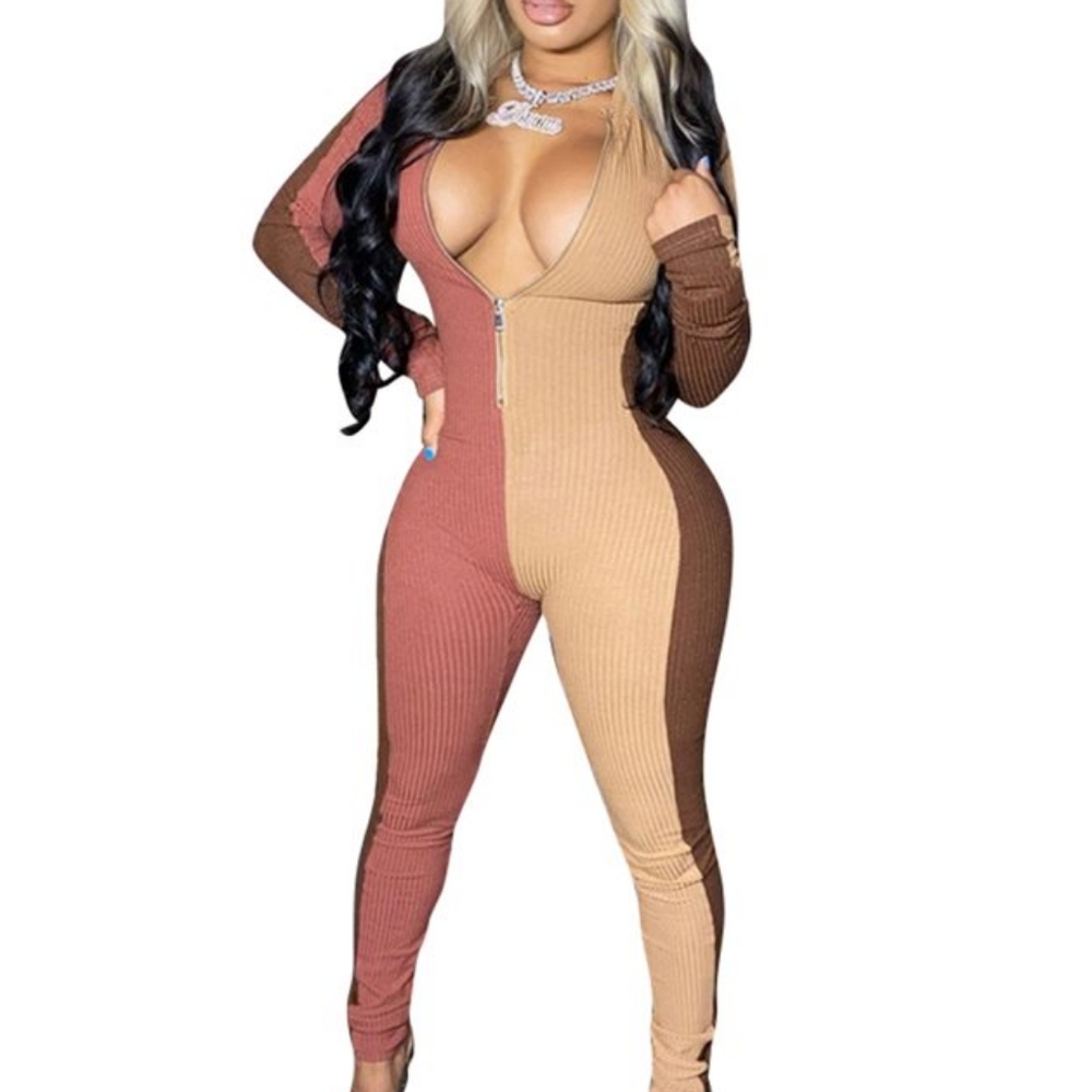 Colorblock Jumpsuit